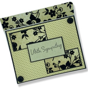 Carte de sympathie, Carte de sympathie faite main, Carte de sympathie avec des fleurs, Carte de sympathie pour la mort, Carte de sympathie la plus profonde, Carte de sympathie florale