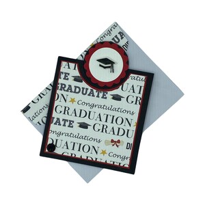 Tarjeta de graduación, Graduación de la escuela secundaria, Graduación universitaria, Clase de 2025, Graduación, Tarjeta de graduación hecha a mano, Birrete de graduación, Diploma