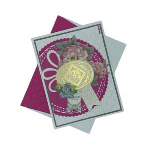 Handgemachte Karte für alle Anlässe, Geburtstagskarte für Mama, Muttertagskarte, Geburtstagskarte für weiblich, Willkommens-Babykarte, Blumenkarte