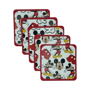 Mickey Mouse-minikaarten, miniverjaardagskaarten, Mickey Mouse-kaarten, kaarten, miniverjaardagskaarten, set van 8, kaart voor kinderen, Mickey-kaarten