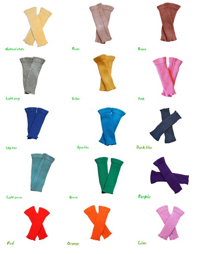 Leg Warmers 1 24 Months 100 Merino Wool Baby Newborn Etsy