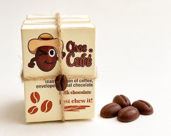 Milk Chocolate Covered Coffee Beans – 3 Pack | Natural Energy Booster