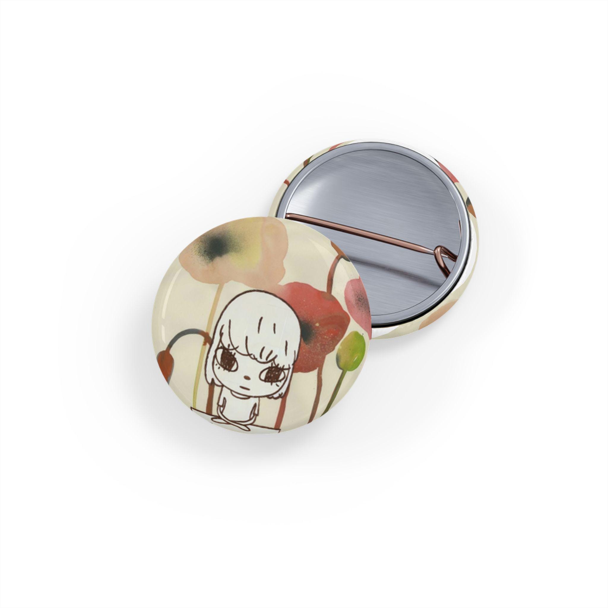 Yoshitomo nara pin - Etsy 日本 奈良美智 ビンテージピンバッジ レア