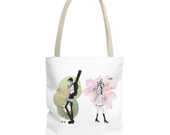 Nana anime bag, Nana and Hachi Tote Bag for Fashion Lovers, Chic Eco-Friendly Bag, Perfect for Gifts, Everyday Use, Shopping, or Travel