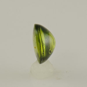 Round Peridot Cabochon Loose Stone, 9 mm Round, Weighs 3.07 ct. S15 画像 3