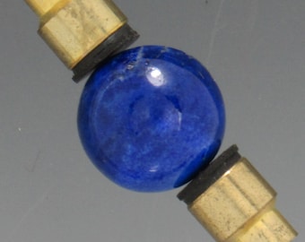 Loose 13 mm Lapis Cabochon For Jewelry Making or Wire Wrapping 8 .96 ct., Ready to ship with Free Shipping.