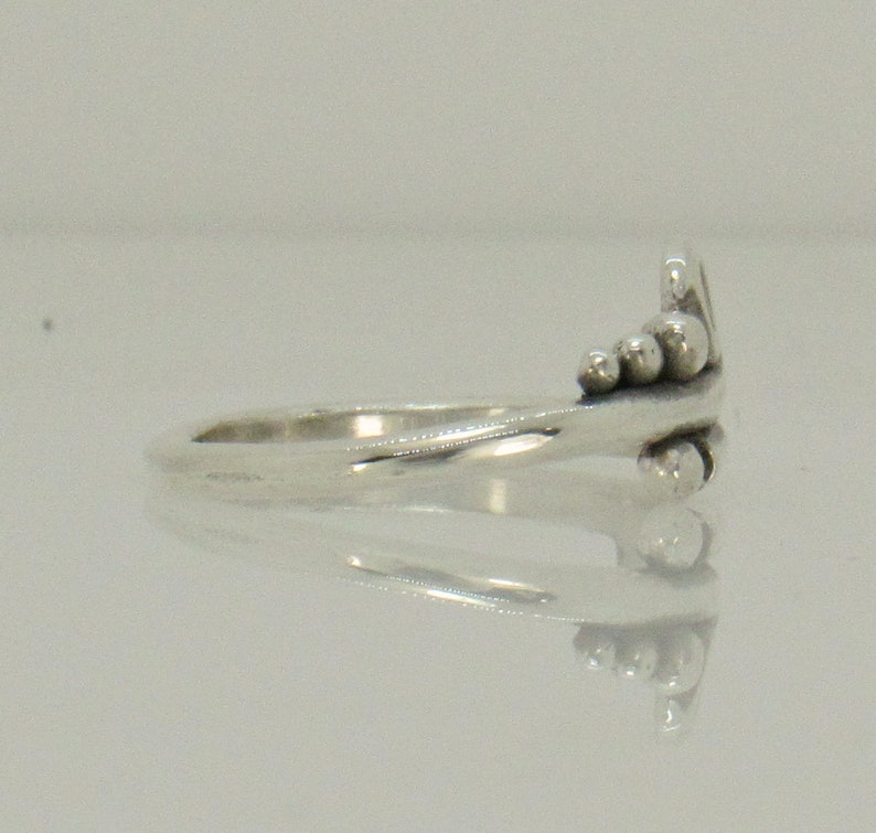 Sterling Silver Scroll, Swirl, or Wave Ring, Handmade One of a Kind ...