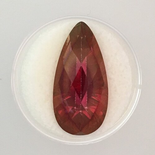 Large Pear Faceted Lilac Frost Topaz Loose Gemstone, Fantasy Cut Gem Measuring 25 x 12 x shops 10 mm and Weighing 20.33 ct. -S21