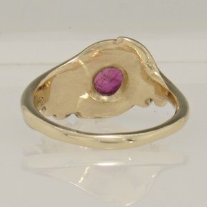 14ky Gold 7x5 mm Ruby Ring, Size 7 3/4, One of a Kind Artisan Jewelry Made in the USA with Free Shipping Stone is NOT Set Yet image 5