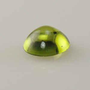 Round Peridot Cabochon Loose Stone, 9 mm Round, Weighs 3.07 ct. S15 画像 4