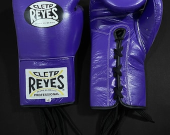 Guantes de boxeo de cuero Cleto Reyes personalizados: equipo de entrenamiento hecho a mano y personalizado, regalo para él.