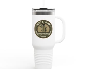 Taza de viaje con aislamiento, 40 oz