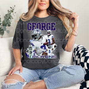 George PICKENS PNG for DTF printing Digital Download