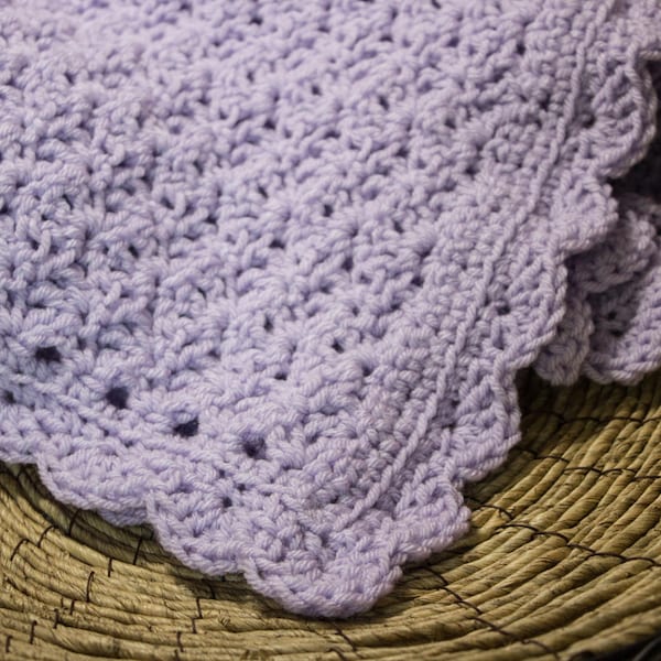Lavender Blanket Etsy