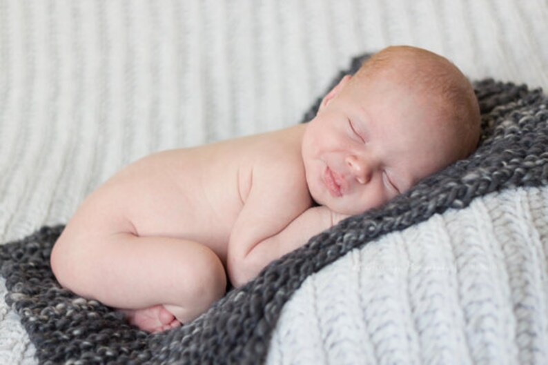 Merino Posing Layer Thick and Thin Soft Plush Mini Blanket Newborn Photo Prop Baby Boy Girl Vintage TanBeige Antique Rose Smooth Gray