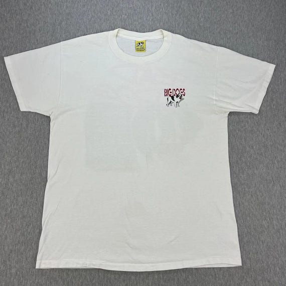 Vintage Big Dogs Bad Dog T-shirt - 90s Single Stitch - Etsy