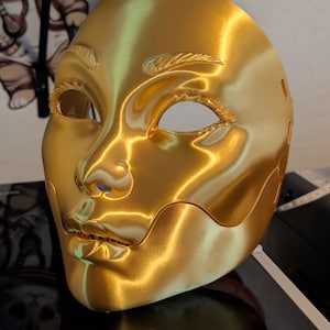 Geisha Masquerade Horror Mask (Movable Jaw) image 18