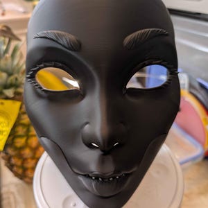 Geisha Masquerade Horror Mask (Movable Jaw) image 16