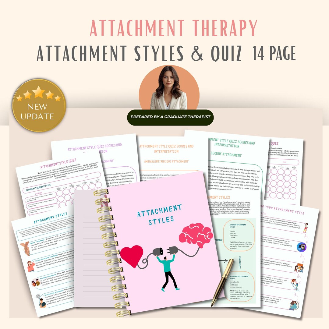 Attachment Styles, Therapy Quiz, Adult Attachment Styles, Attachment ...