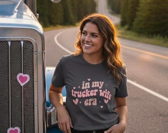 Trucker Wife Era Tee - Blue Collar Wife Shirt