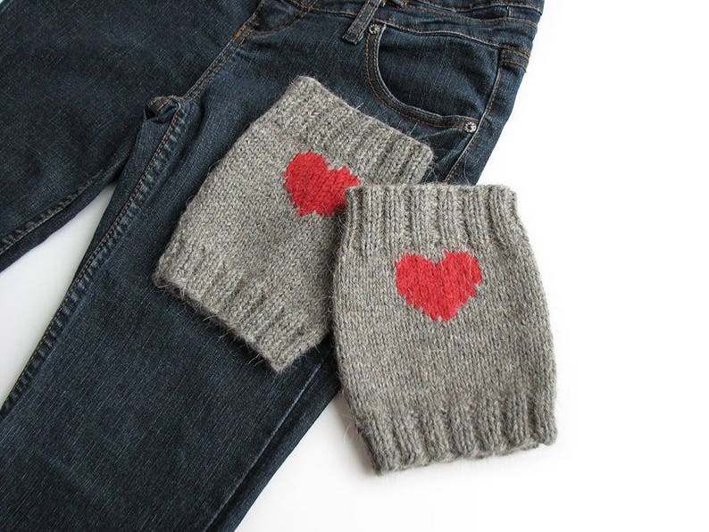 Valentine Gift for Girlfriend, Boot Cuffs With Hearts, Funny Cute