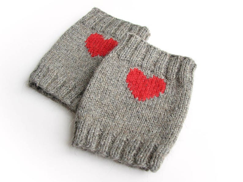Valentine Gift for Girlfriend, Boot Cuffs With Hearts, Funny Cute
