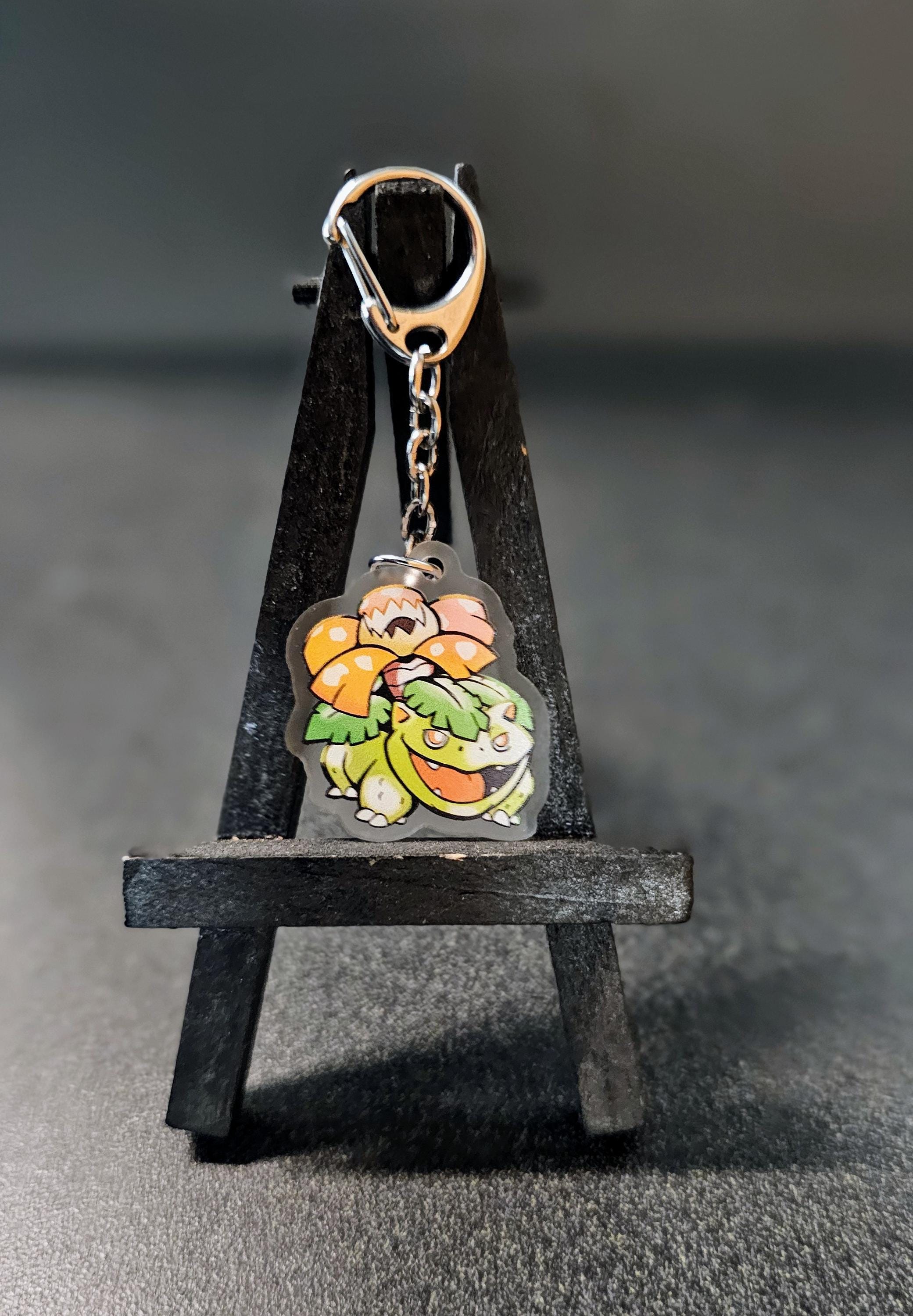 シャイニーリザードン ピカチュウ カメックス フシギバナ キーチェーン