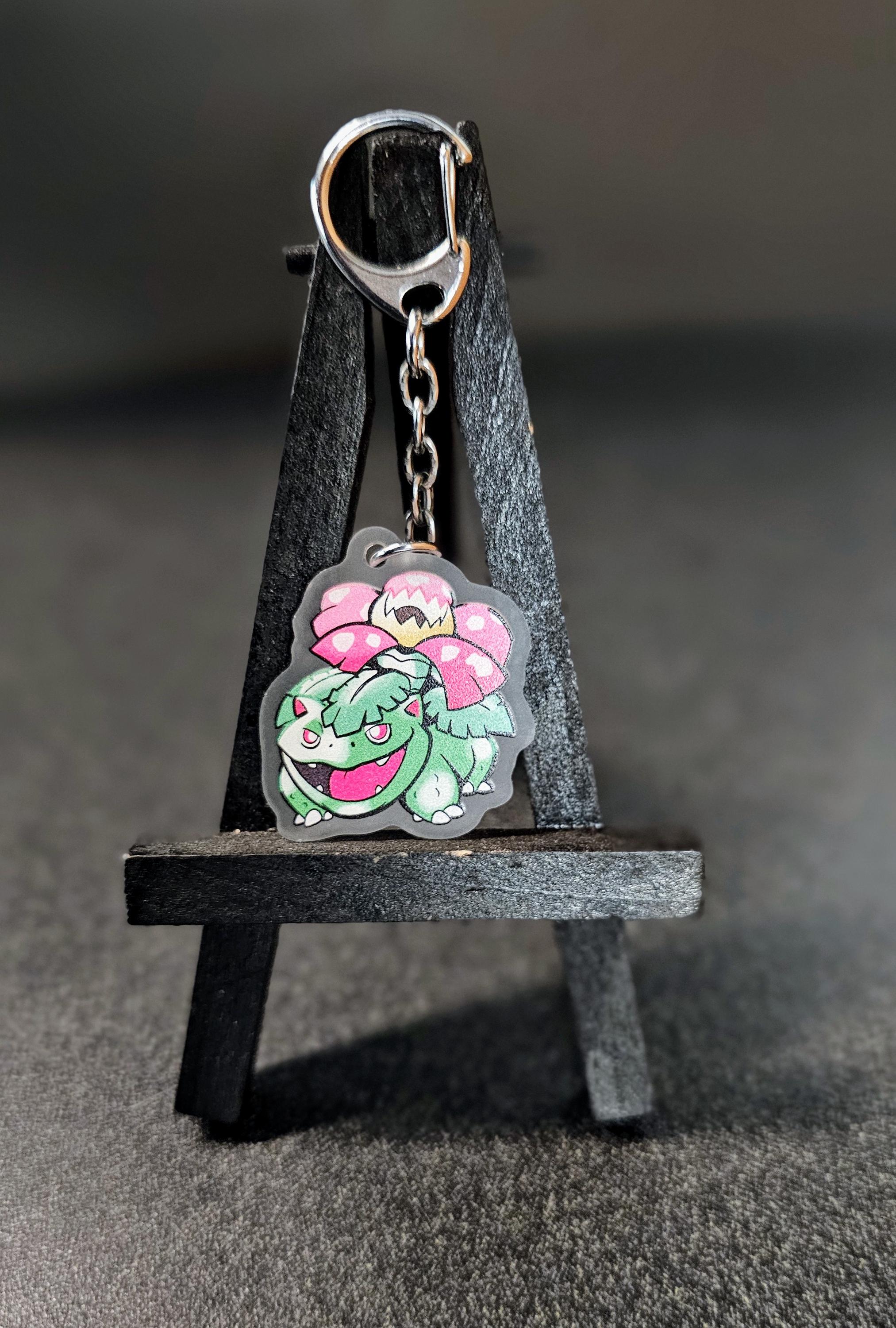 シャイニーリザードン ピカチュウ カメックス フシギバナ キーチェーン