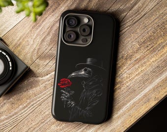 Funda para iPhone de Halloween con diseño de Doctor Plaga: Terror espeluznante, compatible con MagSafe