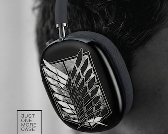 Fundas para AirPods Max de Attack on Titan: inspiradas en el anime Wings of Freedom