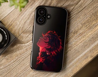 Funda de teléfono del anime Demon Slayer: regalo personalizado para fans del manga