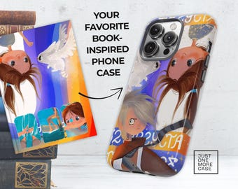Funda resistente para teléfono Book Lover: diseños de anime y kawaii, compatible con MagSafe