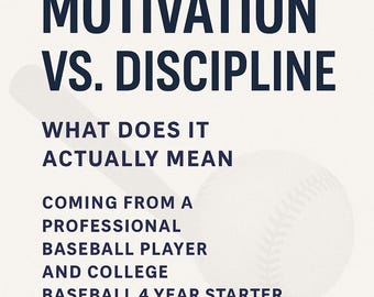 Athlete Mindset Guide: Discipline vs Motivation - Printable PDF