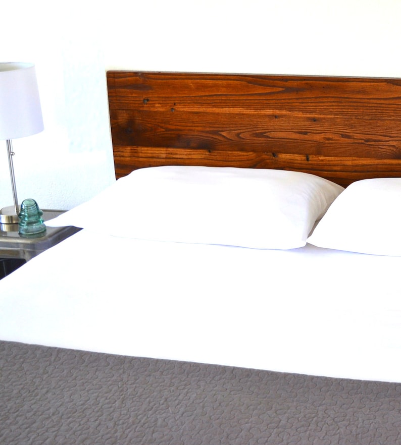 Reclaimed Wood Headboard Queen Size Etsy