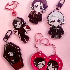 Gerard Way Black Parade My Chemical Romance Keychain image 6