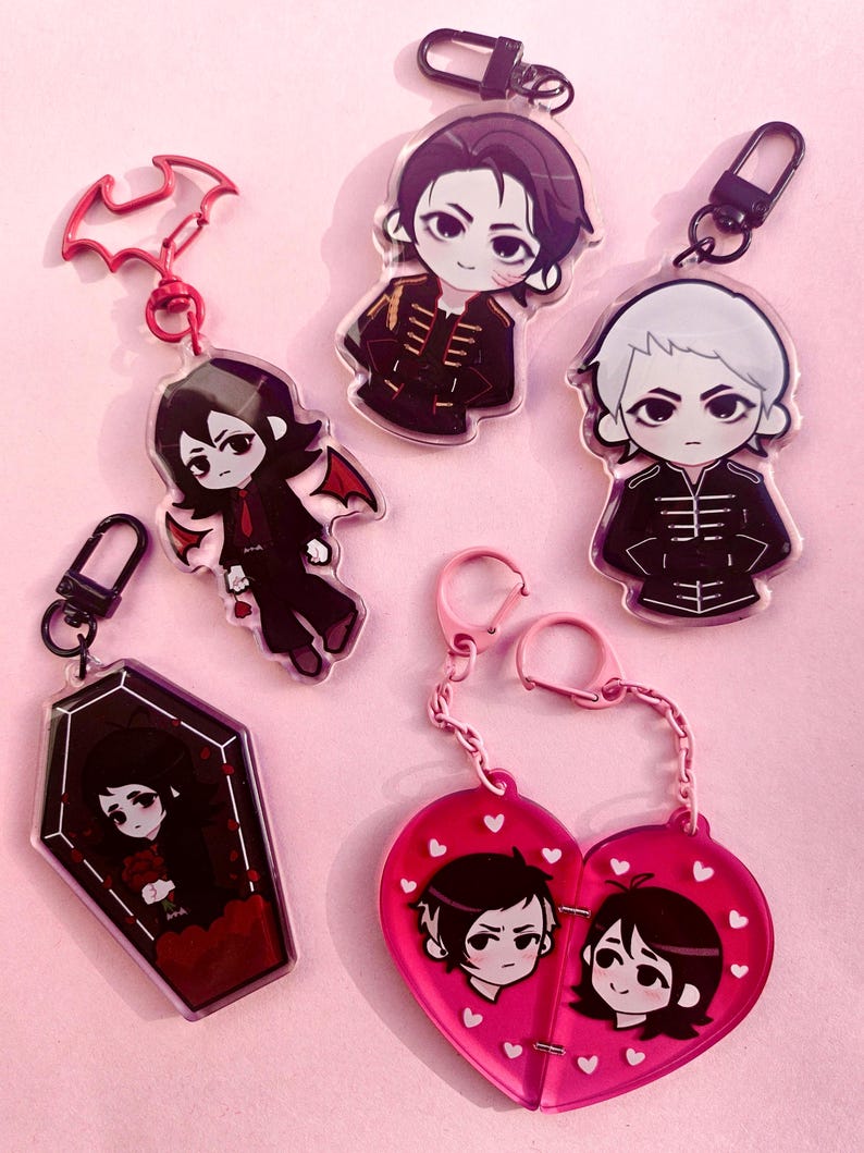 Gerard Way Black Parade My Chemical Romance Keychain image 6
