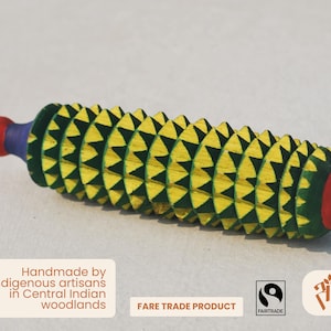 handheld porcupine acupressure roller-trigger point Anti cellulite massager hand & feet muscle stress relief reflexology tool wellness gift