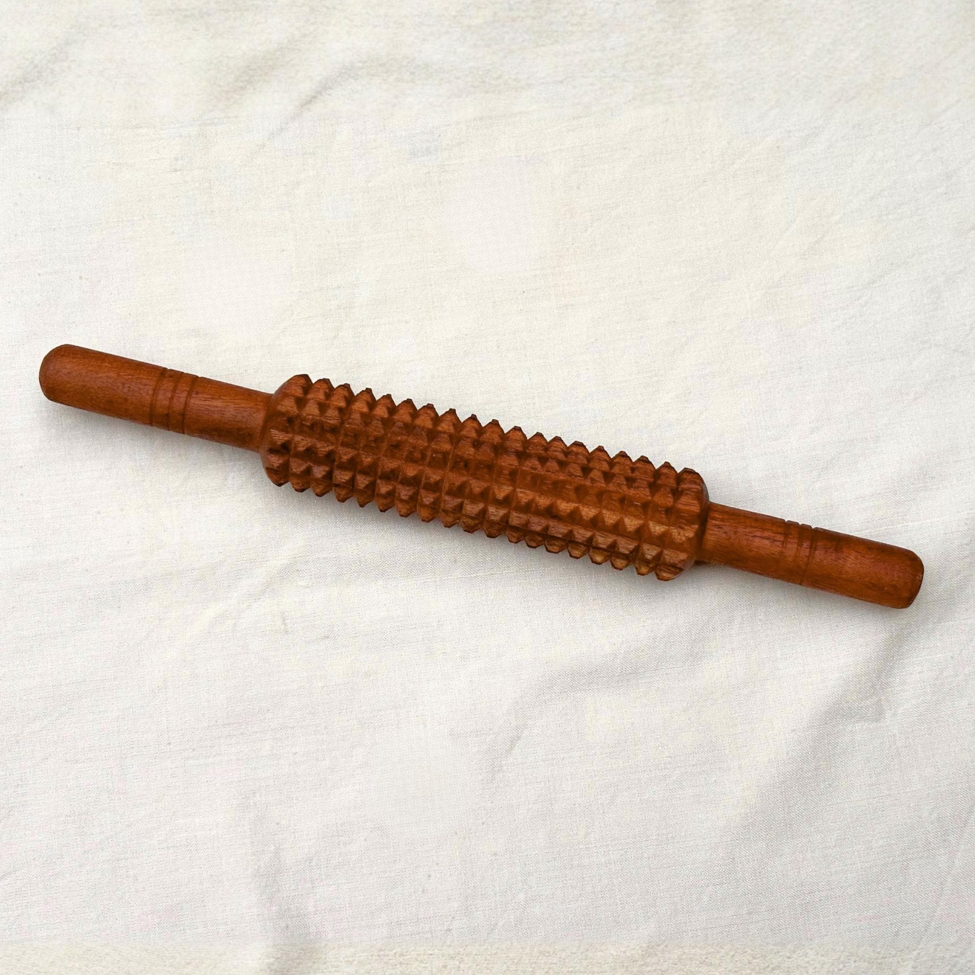 Wooden Fascia Release Massage Stick for Deep Tissue & Muscle Recovery, Handmade Cellulite Acupressure Roller, Personalized Wellness Gift