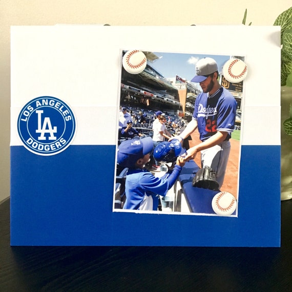 Dodgers Baseball Sport Magnetic Picture Frame Handmade Gift Etsy
