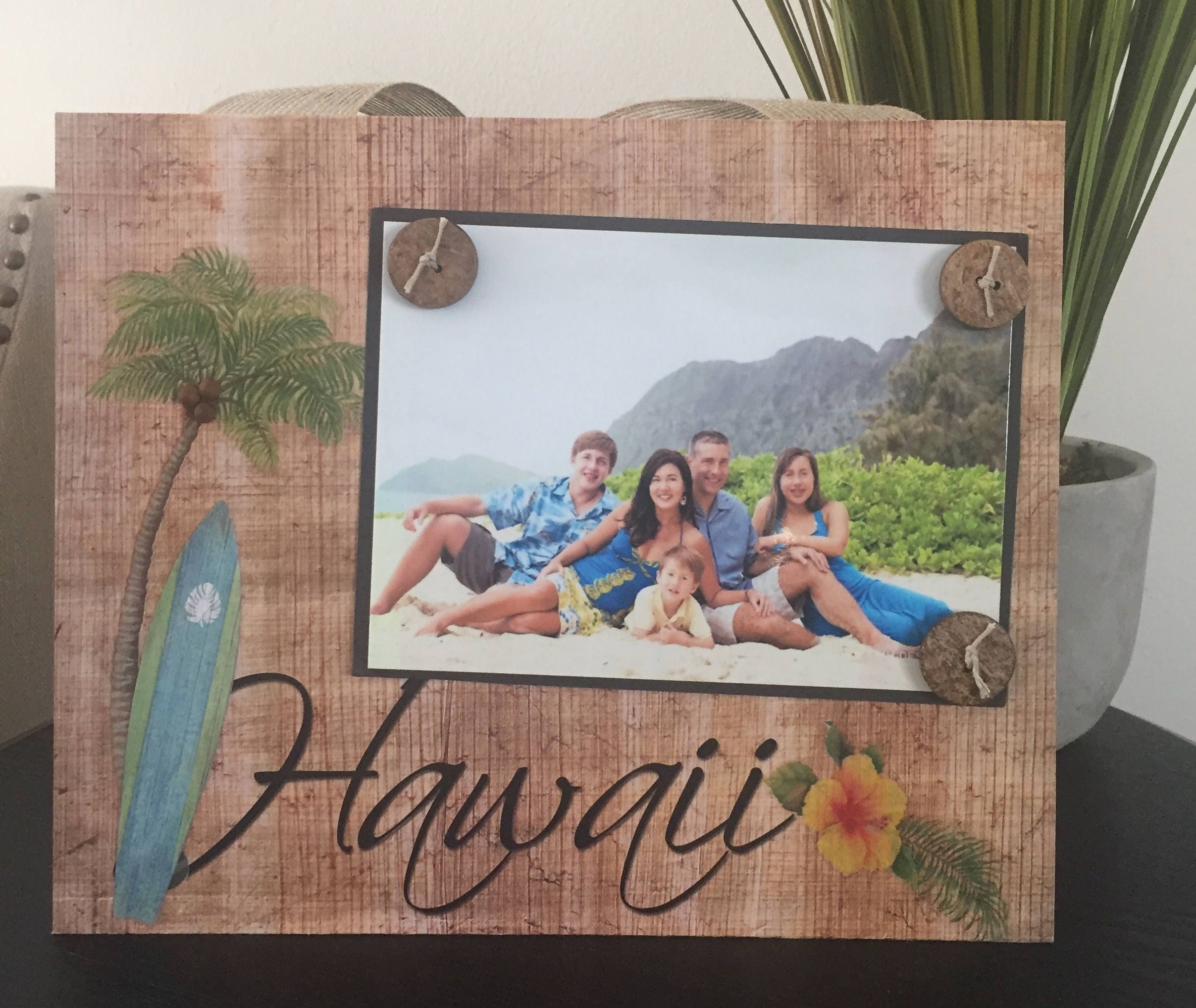 Vintage Hawaiian Picture Frames - Etsy