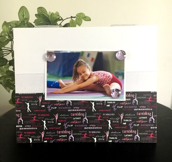 I Love Gymnastics Magnetic Picture Frame Handmade Gift | Etsy