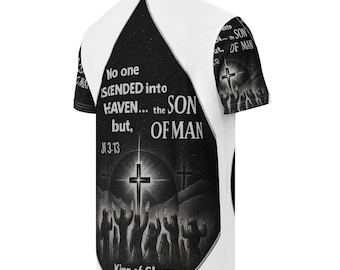 Men’s slim fit polo Christ is the only one, no other