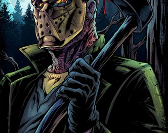 Jason Voorhees 11x17 Art Print