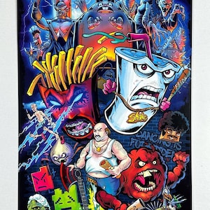 Aqua Teen Hunger Force Tribute 11x17 Art Print
