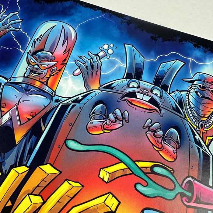 Aqua Teen Hunger Force Tribute 11x17 Art Print - Etsy