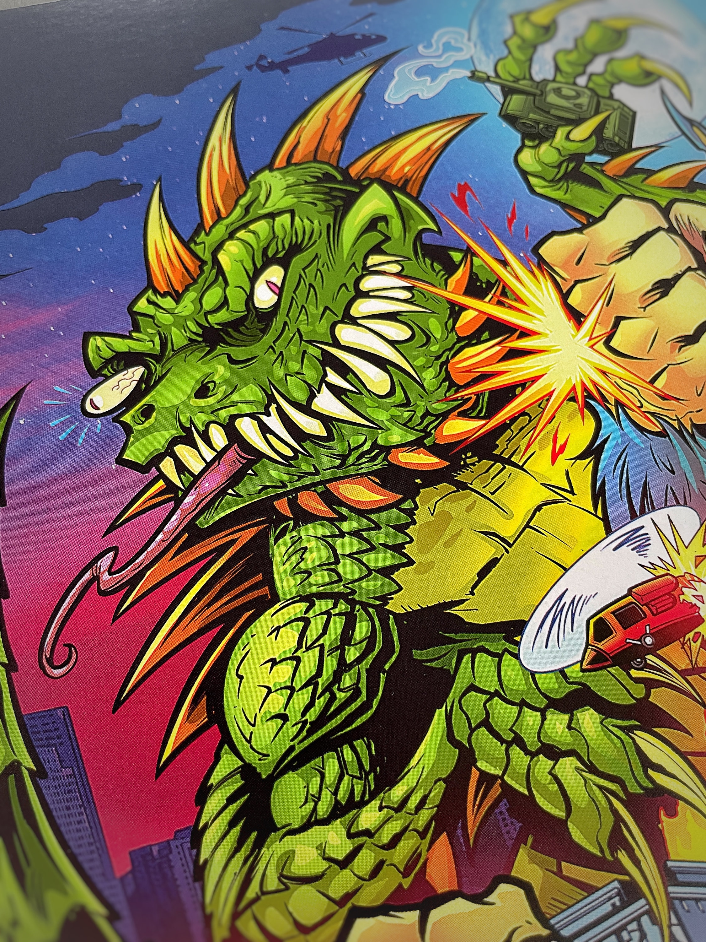 Rampage 11x14 Art Print - Etsy