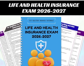 Life and Health Insurance Exam Test Prep  Practice Questions - Certification Unofficial Test