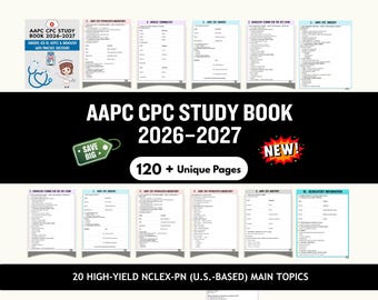 Guía de estudio definitiva para el examen CPC de la AAPC con preguntas de práctica.