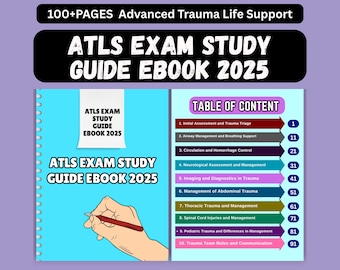 ATLS Exam Study Guide eBook 2025 (PDF Download)