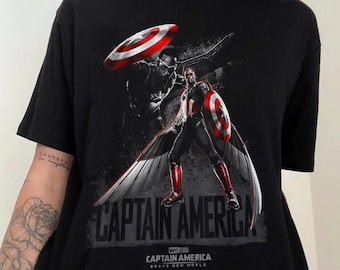 Camiseta vintage de Steve Rogers Capitán América Comfort Colors, estilo retro de cómic urbano, regalo para hombre.